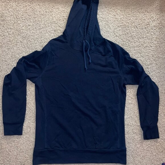 State & Liberty Navy pullover hoodie M - Picture 1 of 5